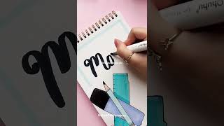 diy maths front page 📃 #diy #frontpage #calligraphy #lettering #art #pop #cover #aestheic #craft