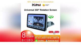 Latest Products You Must Know! Xintu Retractable Screen Android Car Radio 1Din Wireless Car Mult