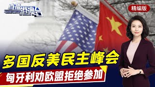 Many countries oppose the democratic summit in the United States.