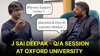 J Sai Deepak on Indian constitution | Coloniality, Hindu Varna System & Marxists | Oxford University