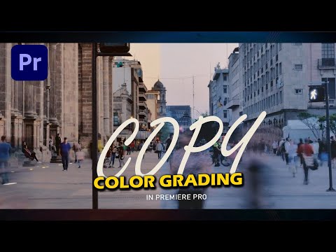 How To COPY Color GRADING In Premiere Pro