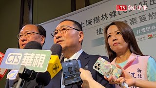 林右昌批盧秀燕險爆粗口「急了」 侯友宜：民進黨緊張才攻擊縣市長