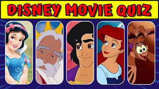 Disney Movie Quiz | Ultimate Disney Quiz 🧜‍♀️🐟🧠| Disney world