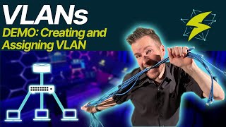 CCNA LANs 1-2: DEMO: Creating and Assigning VLAN