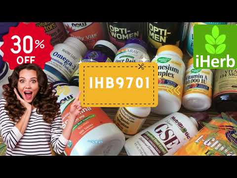 iHerb Promo Codes 2025! 😱 iHerb Discount Code I to Get 30% OFF! ON IHERB Products