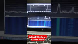 CubicSDR Software Defined Radio HackRF RTL SDR #trending #shorts #ytshorts #viralvideo #shortsfeed
