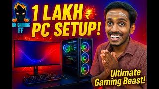 இது தான் Free Fireக்கு மாஸ் Setup! RK Gaming FF New PC Reveal 💻🔥"    || RK GAMING FF 100 HRS LIVE