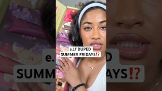 ARE THE NEW​⁠​⁠​⁠@elfcosmetics  TINTED LIP BALMS actually worth your money⁉️