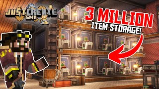 3 MILLION item auto storage in Minecraft Create Mod [#24]