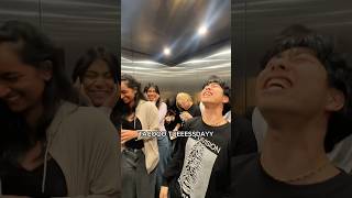 screaming TACO TUESDAY in an elevator 😭 #short #tacotuesday