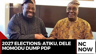 2027 Elections: Atiku Abubakar and Dele Momodu Resign from PDP