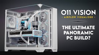 Lian Li O11 VISION; Flex Your Hardware! | All White RTX 4090 Powerful Gaming PC Build