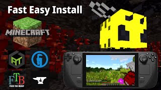 Steam Deck - Install Modded Minecraft in 2 Minutes!
