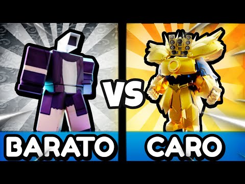 💸¡Unidades Baratas VS Caras! 😨 (Toilet Tower Defense)