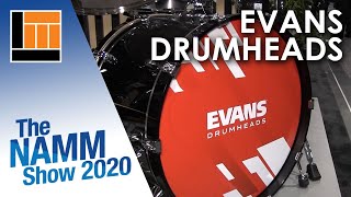 L&M @ NAMM 2020: Evans Drumheads