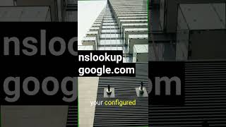 nslookup google.com