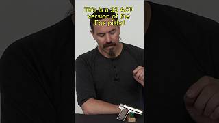 Fox .32: Police Prototype of CZ's First Pistol