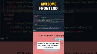 Why Frontend is Beginner Friendly
