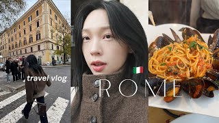 義大利VLOG🇮🇹羅馬三天自由行🫶🏻羅馬競技場/萬神殿/卡拉卡拉浴場/食物也太好吃了吧🤤 | heyitsmindy