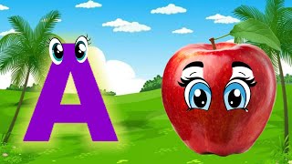 A for apple b for ball l ABCD l अ से अनार l एबीसी l Sunday Monday l wild animals name