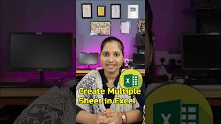 🔥😎 Create Multiple Sheet In Excel 👉 You must know this #shorts #ytshorts #excel #computer