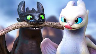 Krokmou se trouve une petite dragonne | Dragons 3 : Le Monde caché | Extrait VF 🔥 4K