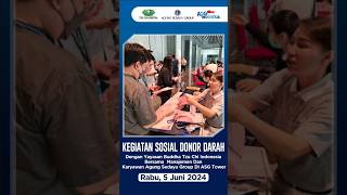 Donor Darah Dengan Yayasan Buddha Tzu Chi & Agung Sedayu Group