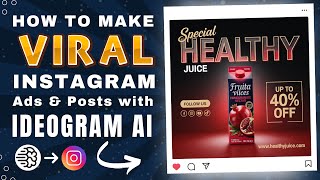 Make Viral Instagram Ads & Posts with Ideogram Ai (Step-by-Step Guide)