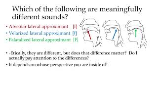 Allophones and phonemes 2