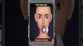asmr animation makeup video ASMR  #asmr #brainasmr #asmrskincare #shorts #treatment #shortsvideo