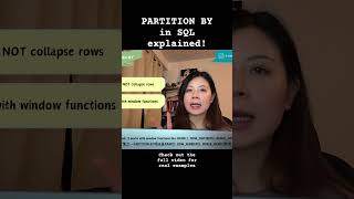 Partition by in SQL explained! #sql #sqltutorial #windowfunctions
