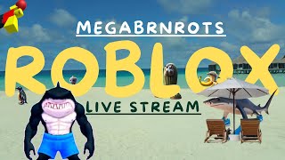 ROBLOX LIVE GAMING - 🦈🔥 #roblox #live #livestream #robloxlive #gaming