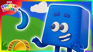 🤣 Silly Self Expression Colouring In ✏️ | Kids Learn Colours | @colourblocks