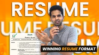 STOP Using Boring Resumes! ✅ Use THIS Format for Top MS Admits 2025 🇺🇸🔥