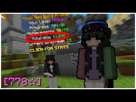 Hitting 11,000 Hypixel Bedwars Wins