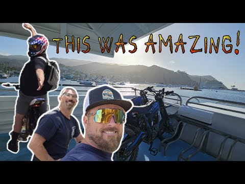 We took 3 Talaria's to Catalina!!