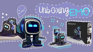 EMO Pet Bot - Unboxing & Setup - [part 1] #unboxing #asmr #livingai #petrobot #petbot #emopet #ai