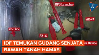 IDF Masuki Terowongan Hamas di Khan Younis, Temukan AK-47 dan RPG