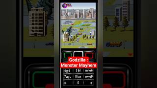 Godzilla: Monster Mayhem , (JAVA Game) Emulator Retro2me #godzilla #javagame #short #gamejadul #game