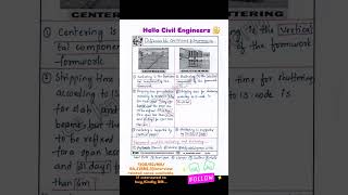 DIFFERENCE BETWEEN CENTERING AND SHUTTERING #civil #civilconcepts #centering #shuttering
