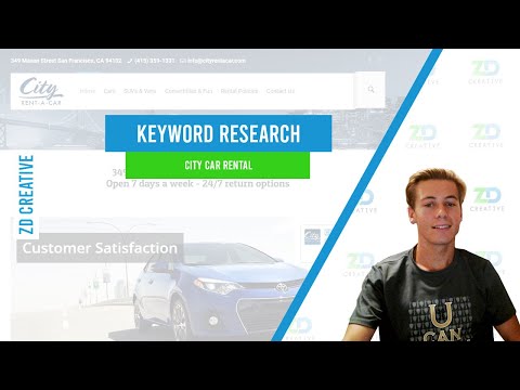 City Car Rental SEO Keyword Research