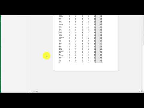 Printing part 2 - How to using row and column titles for multiple pages
