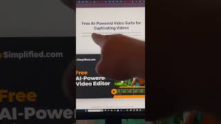 All in one AI Tool. #Simplified #AIVideo #AI #AITool #AIpresentation #AIWriter