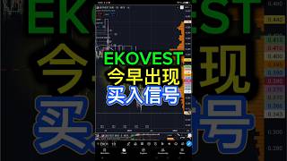 EKOVEST 今早出现买入信号 #马股 双剑 马来西亚股市  #bursamalaysia #股票 #筹码峰 #技术分析 #stockstobuy 中英字幕 ENG SUB