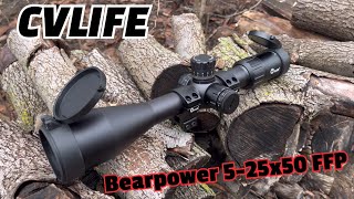 CVLIFE Bearpower 5-25x50 FFP