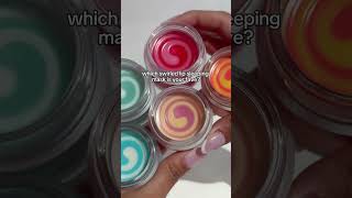RARE LANEIGE LIP SLEEPING MASK SWIRL 🌈🍥 Which color combo is your favorite?!