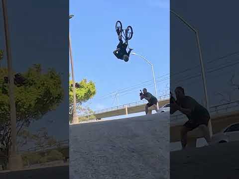 Big slams & Biggest Front Flip Ever!  #BMX #SHorts #FridayVideos