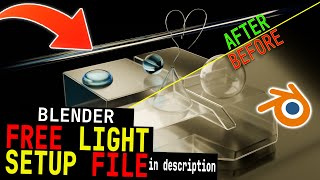 This FREE Light Setup Will Change Your Blender Renders Forever!