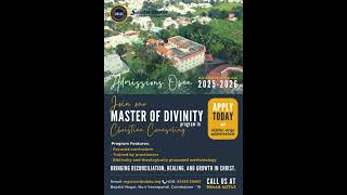 Master of Divinity #Application Form# SIBBC&S
