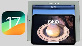 iPadOS 17 vs iPadOS 6 Lockscreen!